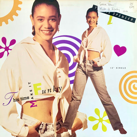 SPENCER, TRACI - "Make It Funky" [1991] 12" single, 4 mixes. USED