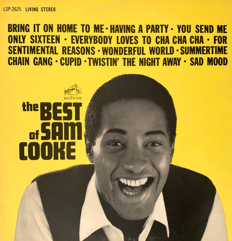 COOKE, SAM - The Best of Sam Cooke [197?] RCA orange label. USED