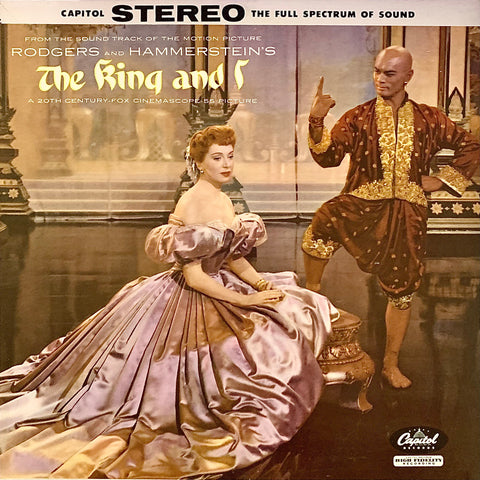 KING AND I, THE (sound track of the motion picture) [1959] early repress. USED