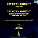 SHRIEKBACK - "Get Down Tonight" [1988] 12" single, promo. USED