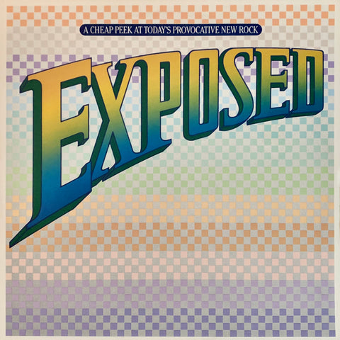 EXPOSED (a cheap peek at today's provocative new rock) - Various Artists [1981] 2LP. USED