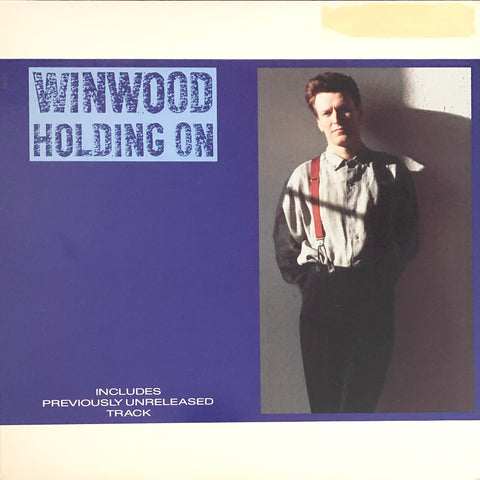 WINWOOD, STEVE - "Holding On" / "Gojuan” (non-LP track) [1988] 12" single. USED