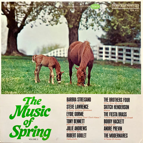 MUSIC OF SPRING, VOL 3 - Various Artists [196?] USED