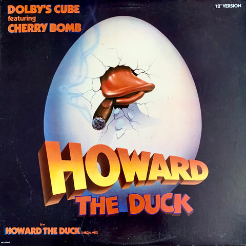 DOLBY'S CUBE feat. CHERRY BOMB "Howard the Duck (mega mx)" [1986] Rare, Thomas Dolby, 12" single. USED