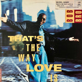 BROWN, BOBBY - "That's The Way Love Is" [1993] 3 mixes, 12" single. USED