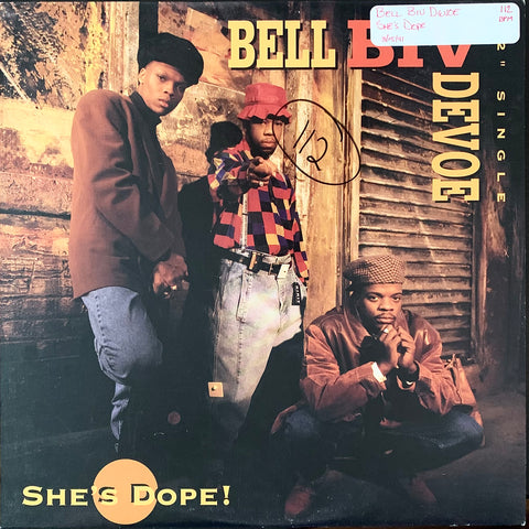 BELL BIV DeVOE "She's Dope! (EPOD mix)" / "She's Dope! (instrumental)" [1991] 12" single. USED