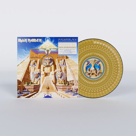 IRON MAIDEN - Powerslave (40th Anniversary Edition) [2024] Limited Edition, Zoetrope Picture Disc. NEW