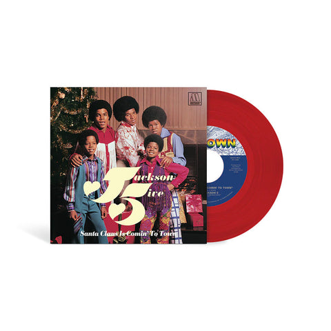 JACKSON 5 Santa Claus Is Comin' To Town [Red 7" Single]
