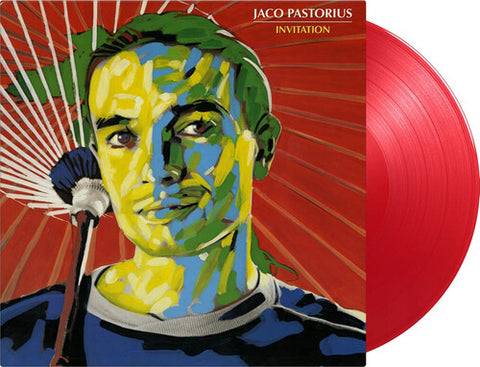 PASTORIUS, JACO - Invitation [2024] Limited Edition, 180 Gram Red Colored Vinyl. Import. NEW