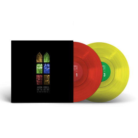 ISBELL, JASON & The 400 UNIT - Live From The Ryman: Vol. 2 [2024] Indie Exclusive, 2LPS Yellow/Red Colored Vinyl. NEW