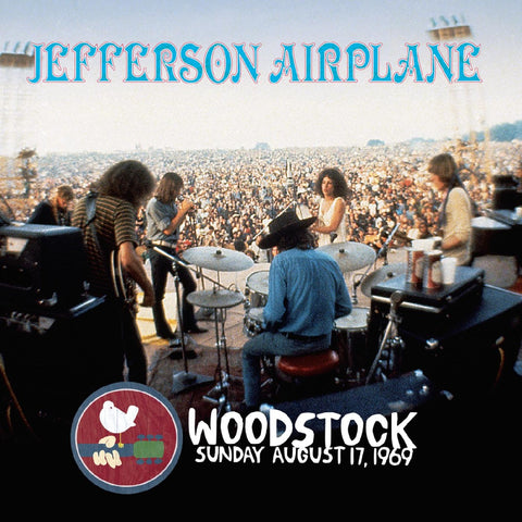 JEFFERSON AIRPLANE - Woodstock Sunday August 17, 1969 [2024] 3LPs, Iridescent Clouds Breaking Blue Vinyl, Double Gatefold Jacket With Liner Notes And Photos. NEW