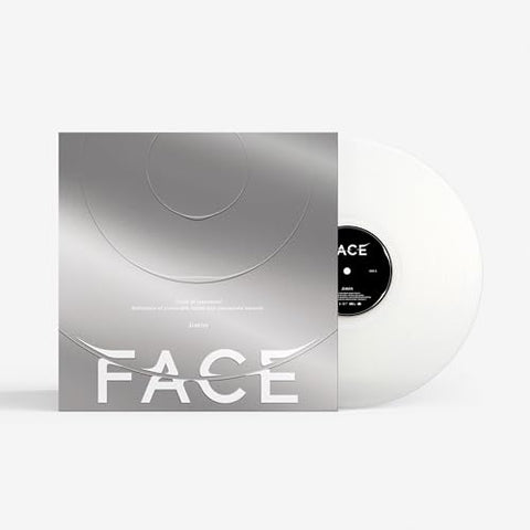 JIMIN (BTS) - FACE [2024] Opaque White LP. NEW