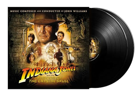 WILLIAMS, JOHN - Indiana Jones And The Kingdom Of The Crystal Skull (Original Motion Picture Soundtrack) [2024] 2LP. NEW