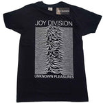 T-SHIRTS - Joy Division Unknown Pleasures White On Black