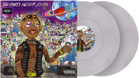 Juice Wrld The Party Never Ends [Explicit Content] (Indie Exclusive, Limited Edition, Silver Colored Vinyl) (2 Lp's)