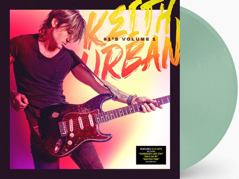 URBAN, KEITH - #1's Volume 1 [2024] Limited Edition, Clear Coke Bottle Green Vinyl, Poster. NEW