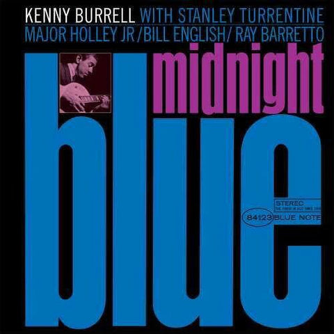 BURRELL, KENNY - Midnight Blue [2024] Indie Exclusive, Limited Edition, Blue Colored Vinyl, 180 Gram. NEW