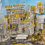 KING GIZZARD & THE LIZARD WIZARD / MILD HIGH CLUB - Sketches Of Brunswick East [2024] Limited Edition, "Migraine Edition" Yellow & Black Colored Vinyl. NEW