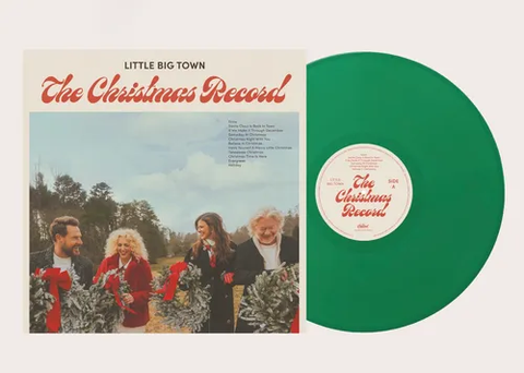 LITTLE BIG TOWN - The Christmas Record [2024] Indie Exclusive, Limited Edition, Green Colored Vinyl. NEW
