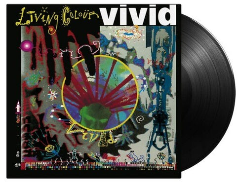 LIVING COLOUR - Vivid [2024] 180 Gram Black Vinyl. Import. NEW