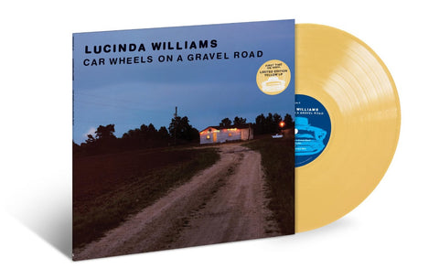 WILLIAMS, LUCINDA - Car Wheels On A Gravel Road [2023] Yellow Colored LP. NEW