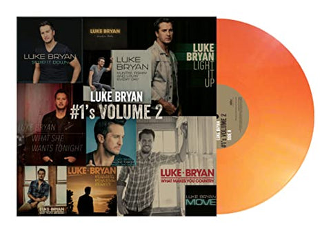 BRYAN, LUKE - #1’s Vol. 2 [2023] Tangerine Orange LP. NEW