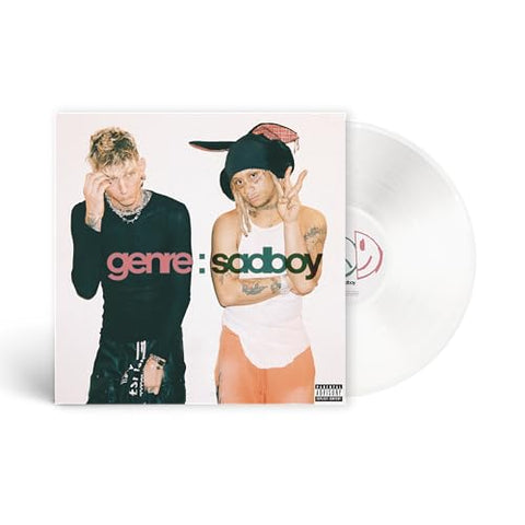 mgk & TREPPIE REDD - genre : sadboy [2024] Translucent Clear LP. NEW