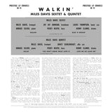 Miles Davis All Stars Walkin' (Original Jazz Classics Series) (180 Gram Vinyl)
