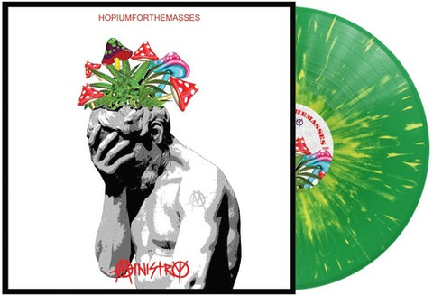 MINISTRY - Hopiumforthemasses [2024]  Green & Yellow Splatter Colored Vinyl. NEW
