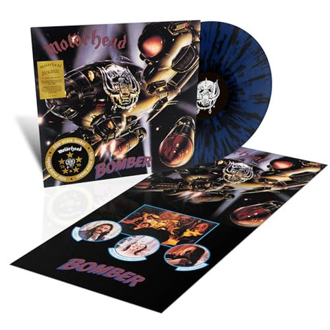 Motörhead Bomber (Blue & Black Colored Vinyl, Limited Edition, 50th Anniversary Edition, Half Speed Mastered)