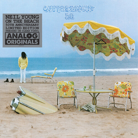 YOUNG, NEIL - On The Beach (50th Anniversary Edition) [2024] Limited Edition, 140 Gram Clear Vinyl. NEW