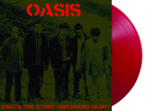OASIS - What's the Story Unplugged Glory [2024] Limited Edition, Red Colored Vinyl. Import. NEW