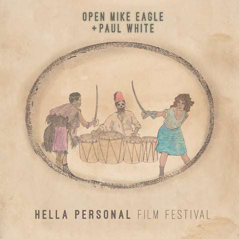 EAGLE, OPEN MIKE & PAUL WHITE - Hella Personal Film Festival [2025] Baby Blue Vinyl. NEW