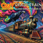 OSBOURNE, OZZY - Crazy Train: Montreal 1981 (Numbered Edition) [2024]  Aqua/Purple Splatter Vinyl. Import. NEW