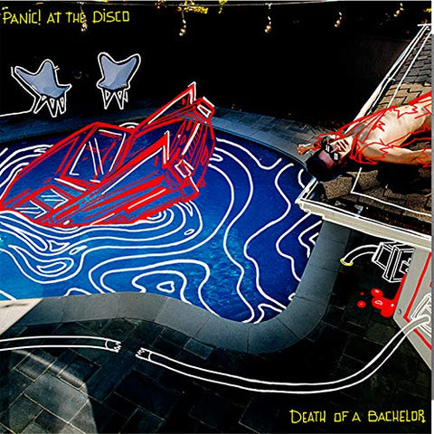 PANIC! AT THE DISCO - Death Of A Bachelor [2021] Ltd Ed Silver Colored Vinyl. NEW