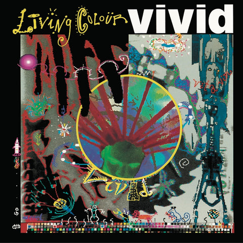 LIVING COLOUR - Vivid [2024] black vinyl. NEW