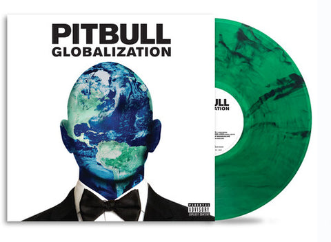 PITBULL - Globalization [Explicit Content] [2024] Translucent Green W/ Black Swirl Colored Vinyl). NEW