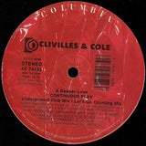 CLIVELLES & COLE – "Pride (In The Name Of Love)" [1991] 12" single. USED