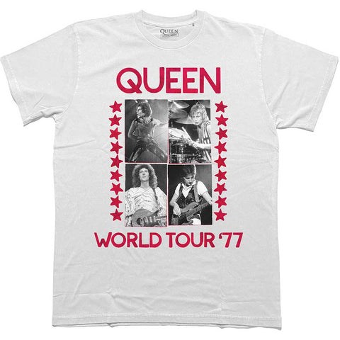 T-SHIRTS - Queen - World Tour 77