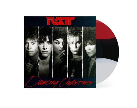 RATT - Dancing Undercover [2024] Red/Black/White Stripe Colored Vinyl. NEW