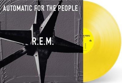 R.E.M. - Automatic For The People [2023] Indie Exclusive, 180g, Yellow Colored Vinyl. NEW