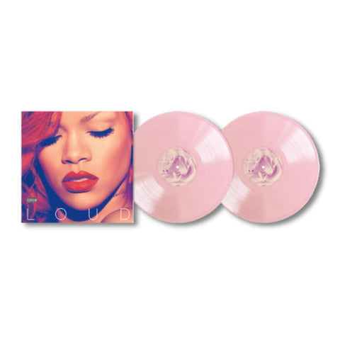 RIHANNA - Loud [Explicit Content] [2024] Limited Edition, 2LPs, Baby Pink Color Vinyl. NEW