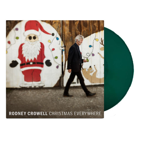 CROWELL, RODNEY - Christmas Everywhere [2022] Christmas Tree Green Vinyl. NEW