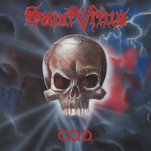 SAINT VITUS - C.O.D. [2024] Ltd. White Vinyl Edition. NEW