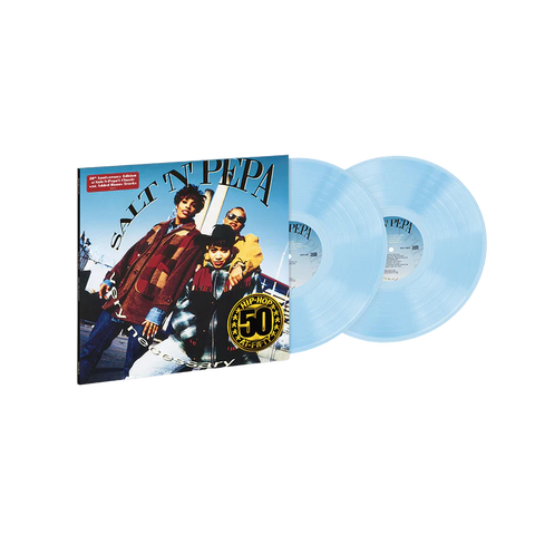 SALT-N-PEPA - Very Necessary: 30th Anniversary Edition [2024] Limited Edition, 2LPs, Light Blue Colored Vinyl. NEW