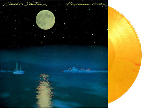 SANTANA - Havana Moon: 40th Anniversary Edition [2023] ltd Ed, 180g Red & Yellow Marble Colored Vinyl. NEW