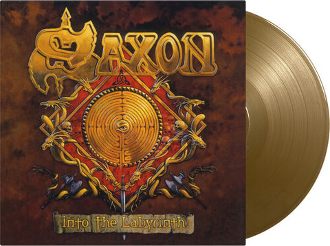 SAXON - Into The Labyrinth [2024] Limited Edition, 180-Gram Gold Colored Vinyl. Import. NEW