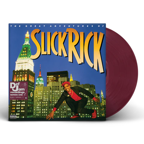 SLICK RICK - The Great Adventures Of Slick Rick [2023] Indie Exclusive, 2LPs on Burgundy Colored Vinyl. NEW