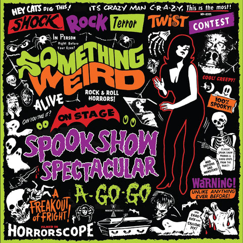 SOMETHING WEIRD - Spook Show Spectacular A-Go-Go [2024] VIOLET VINYL. NEW