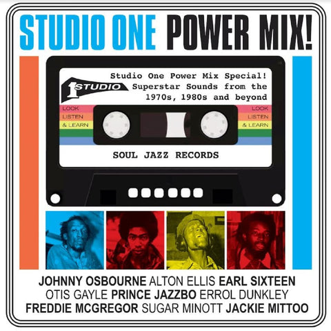 SOUL JAZZ RECORDS PRESENTS - Studio One Power Mix [2024] 2LPs, w Digital Download Card. NEW